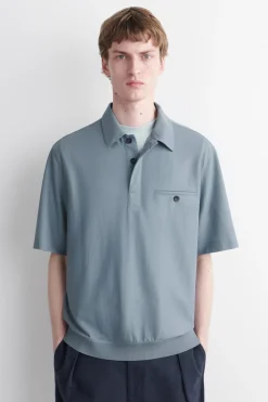 FLUID JERSEY POLO SHIRT