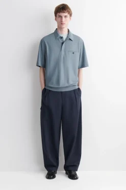 FLUID JERSEY POLO SHIRT
