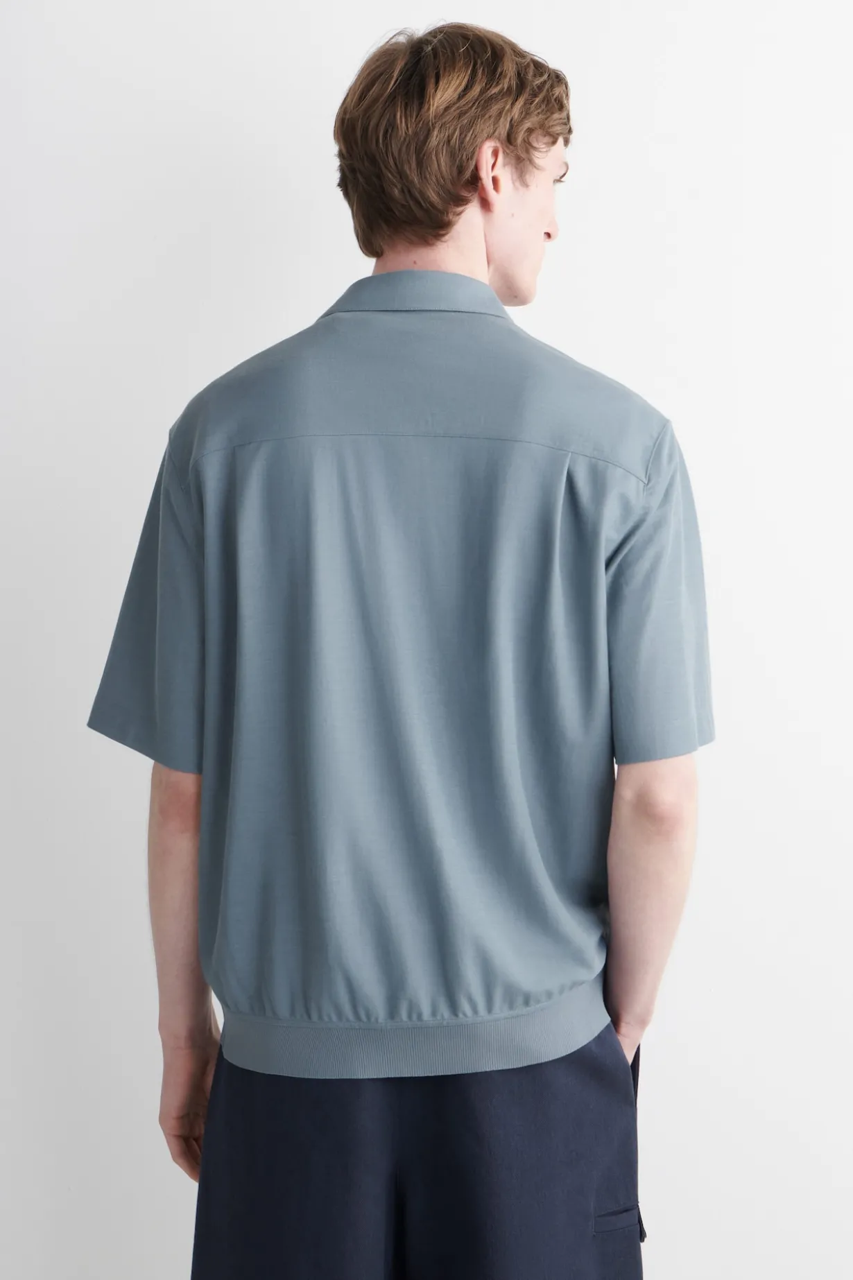 FLUID JERSEY POLO SHIRT