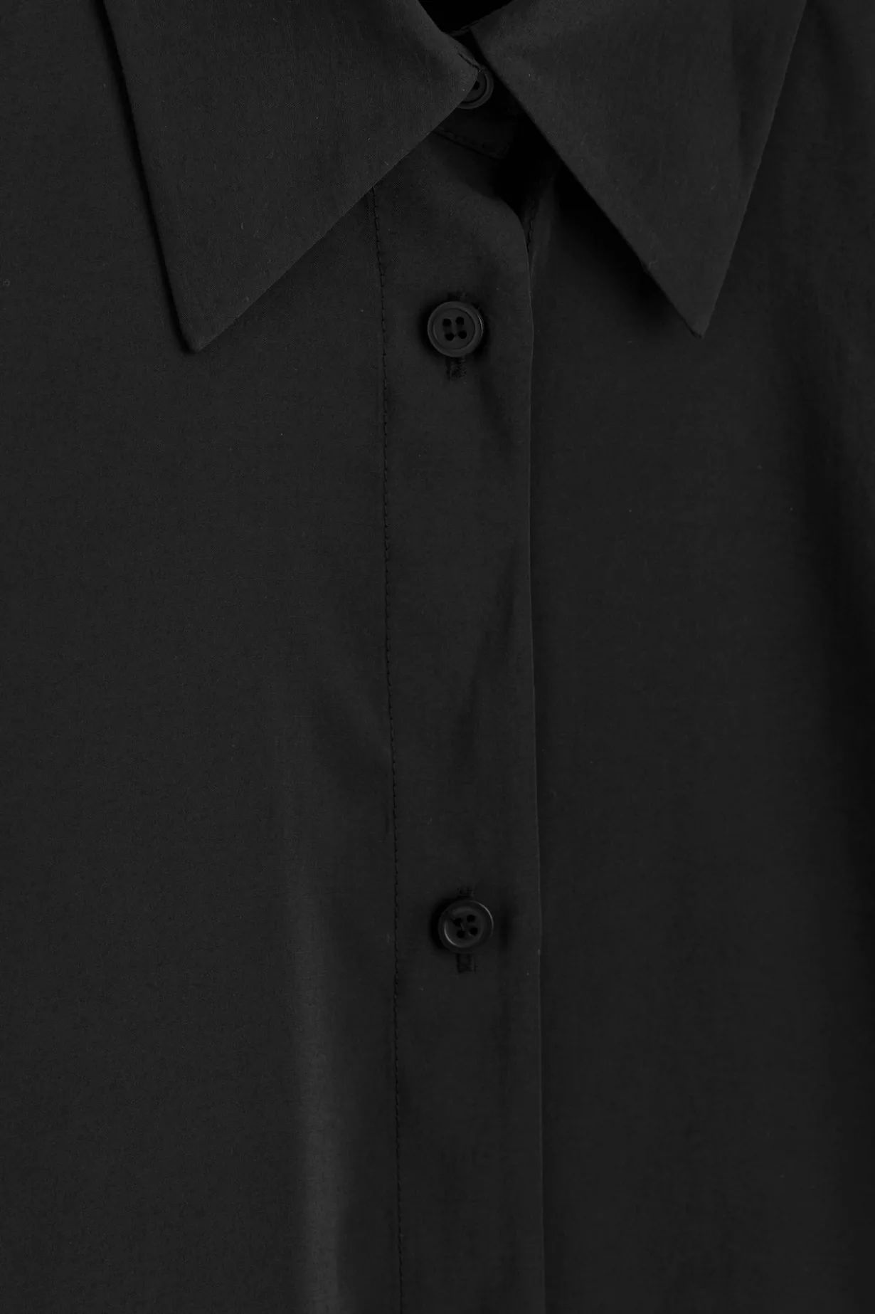 FLUID MIDI SHIRT DRESS