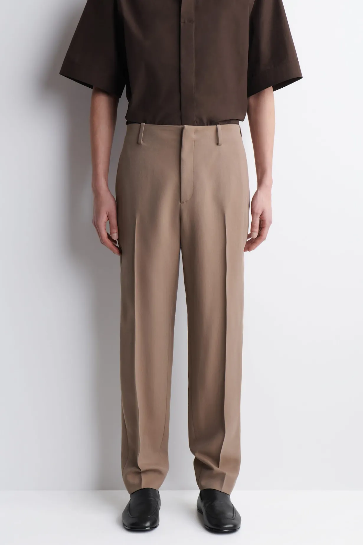 FLUID TWILL SLIM-FIT PANTS