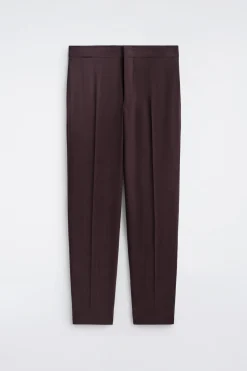 FLUID WOOL SLIM-FIT PANTS