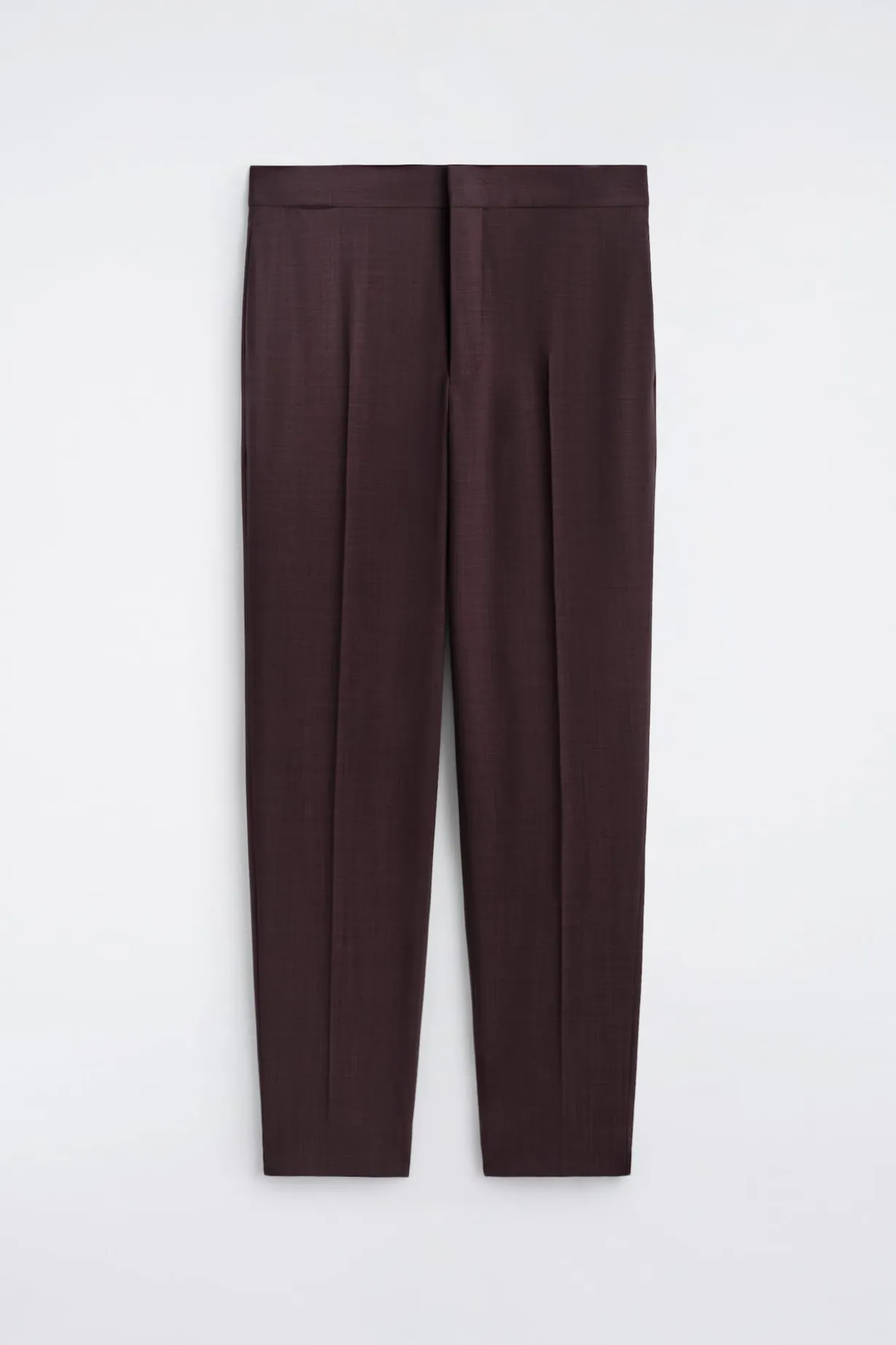 FLUID WOOL SLIM-FIT PANTS