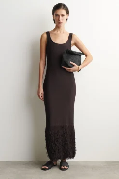 FOLDED CLUTCH BAG - STRAW