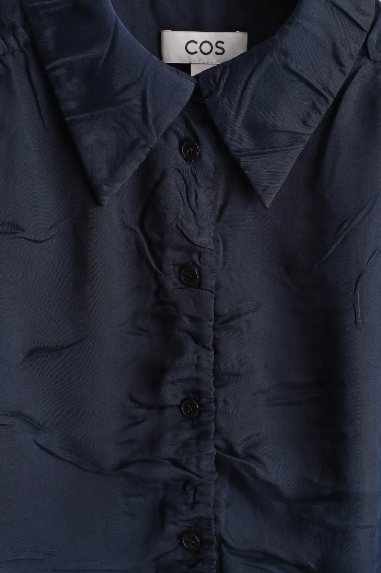 GATHERED CRINKLED SHIRT