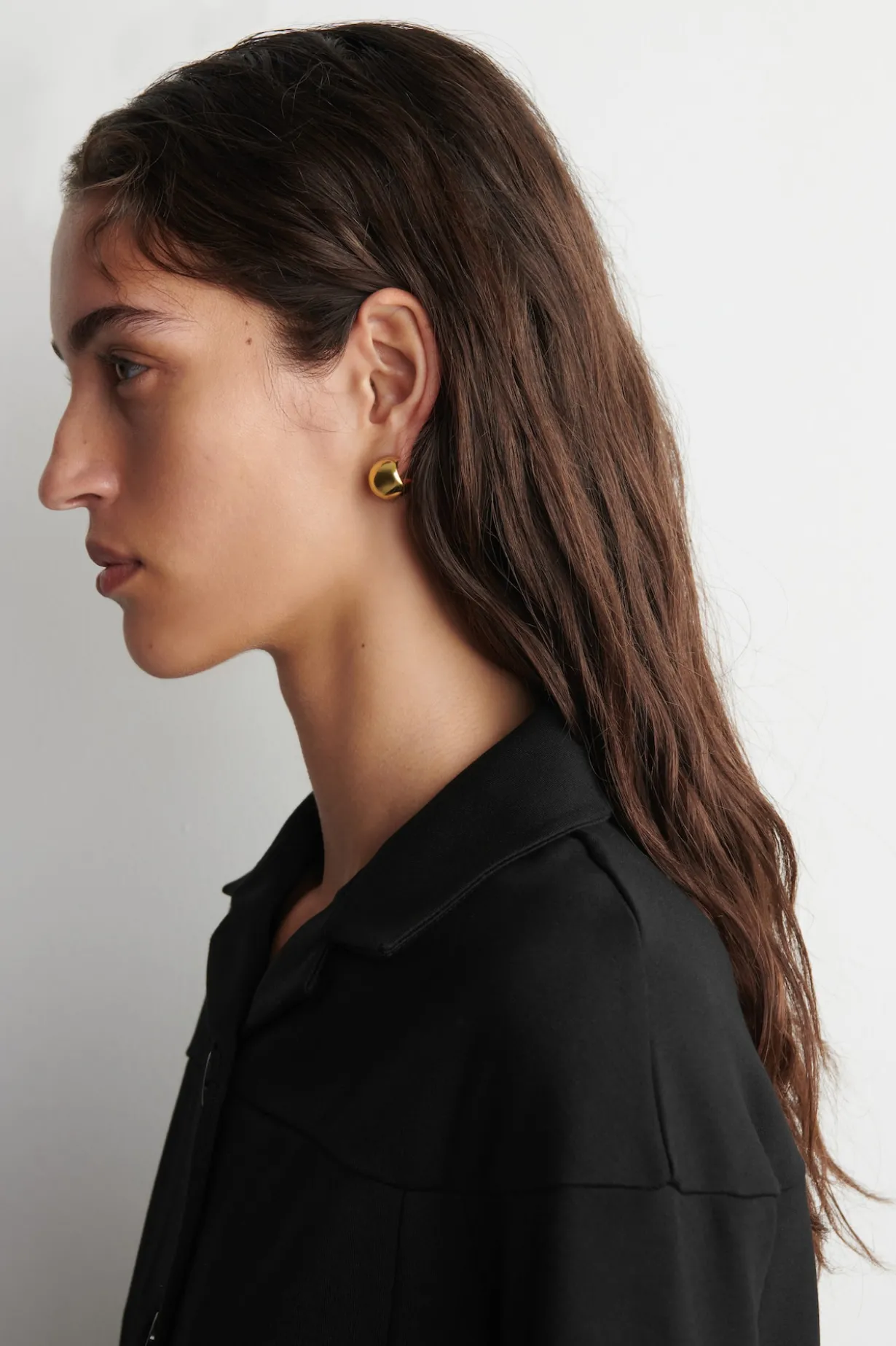 HALF-HOOP EARRINGS