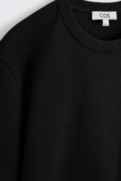 INTERLOCK COTTON CREW-NECK T-SHIRT