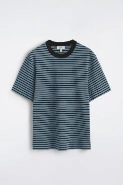 INTERLOCK COTTON CREW-NECK T-SHIRT