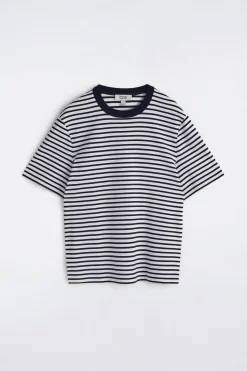 INTERLOCK COTTON CREW-NECK T-SHIRT