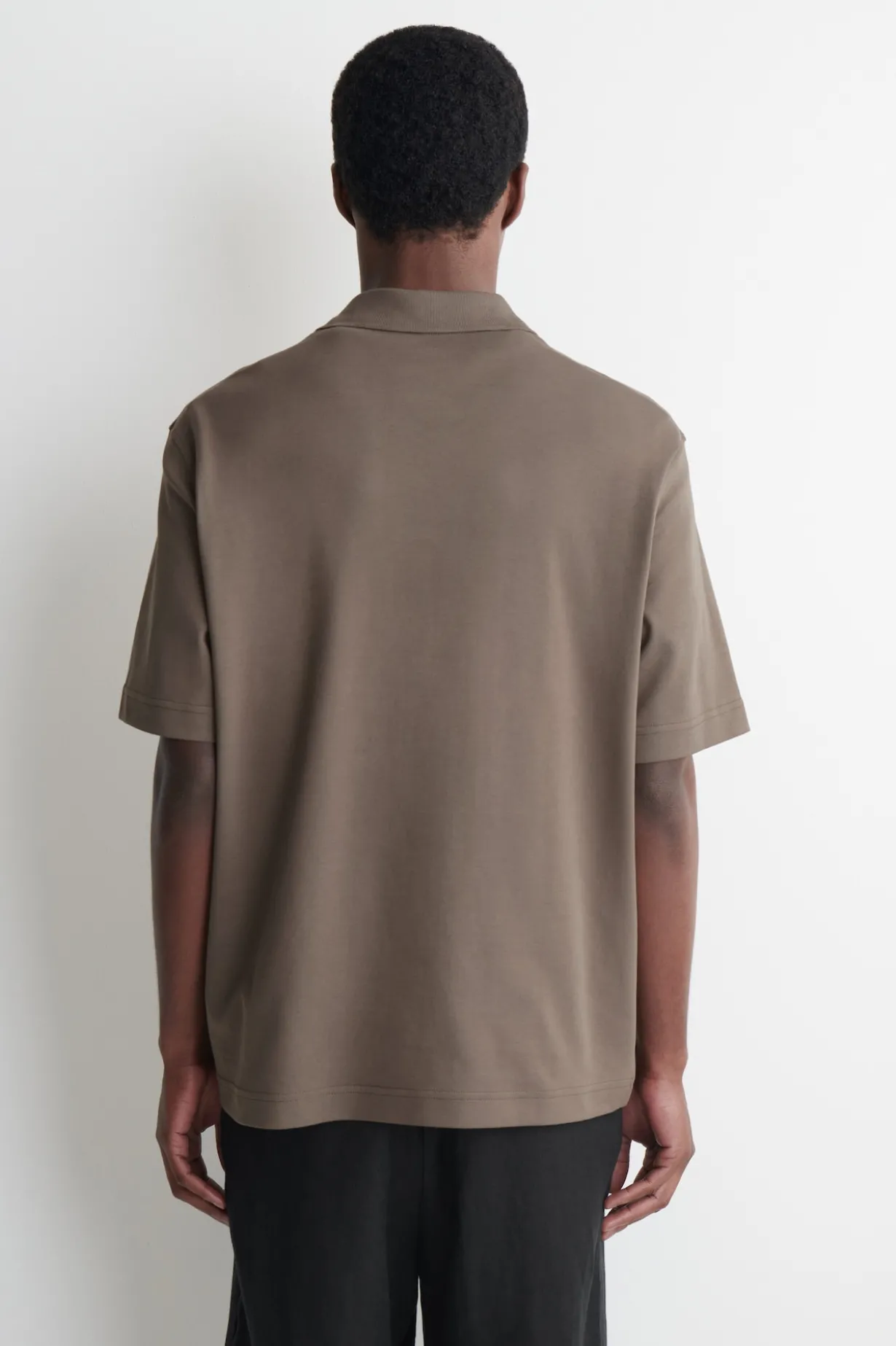 INTERLOCK COTTON POLO SHIRT