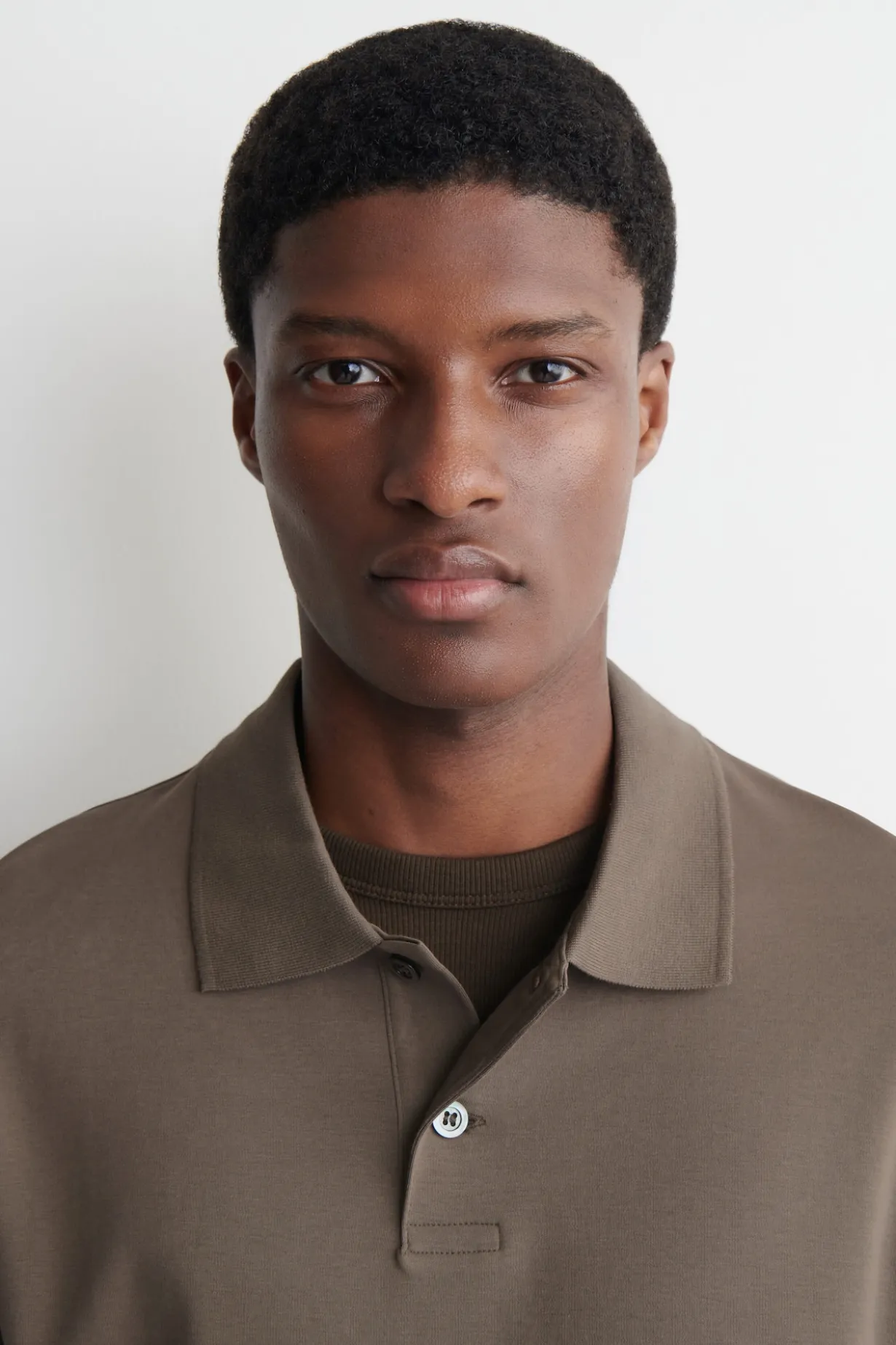 INTERLOCK COTTON POLO SHIRT