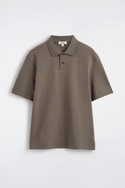 INTERLOCK COTTON POLO SHIRT