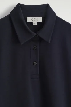 JERSEY POLO MINI DRESS
