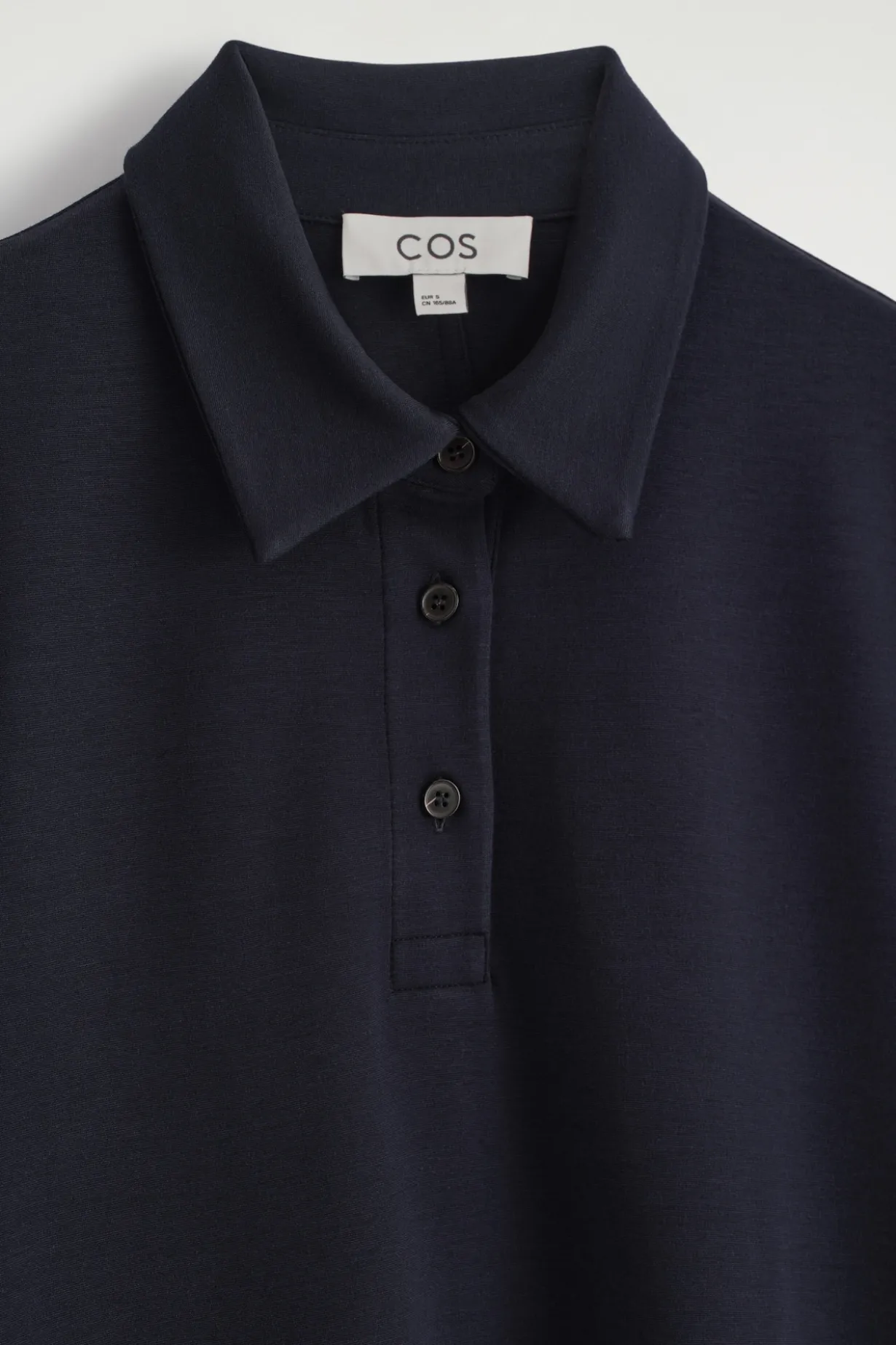 JERSEY POLO MINI DRESS