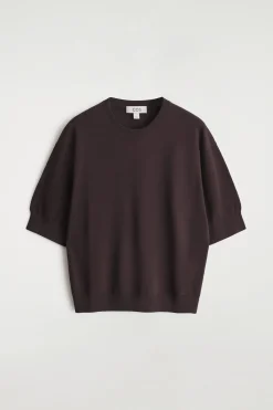 KNITTED COTTON T-SHIRT