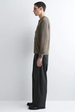 KNITTED LINEN CARDIGAN