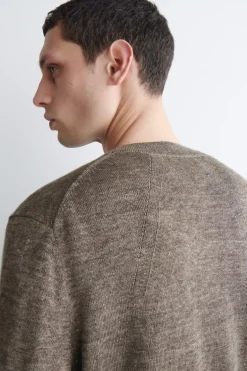 KNITTED LINEN CARDIGAN