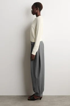KNITTED LINEN CARDIGAN