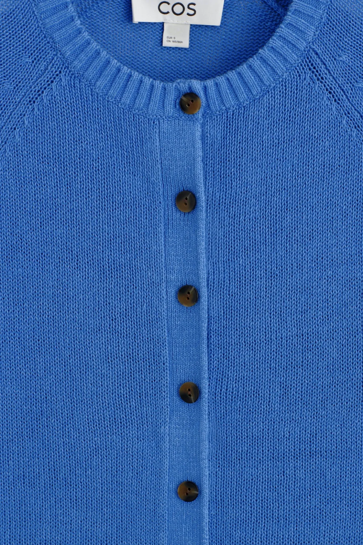 KNITTED LINEN CARDIGAN