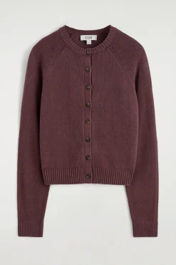 KNITTED LINEN CARDIGAN