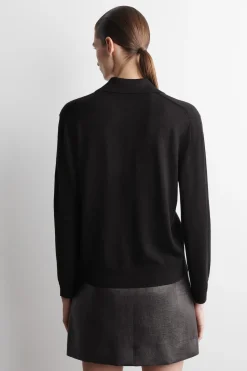 KNITTED LINEN-MERINO SHIRT