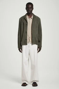 KNITTED LINEN-SILK SHIRT