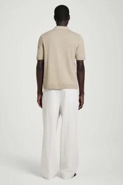KNITTED LINEN-SILK SHIRT