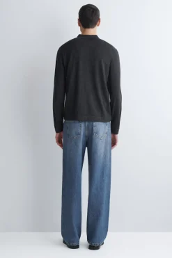 KNITTED MERINO WOOL SHIRT