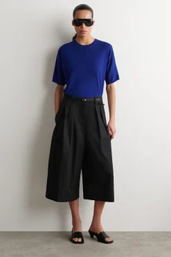 KNITTED MERINO WOOL T-SHIRT