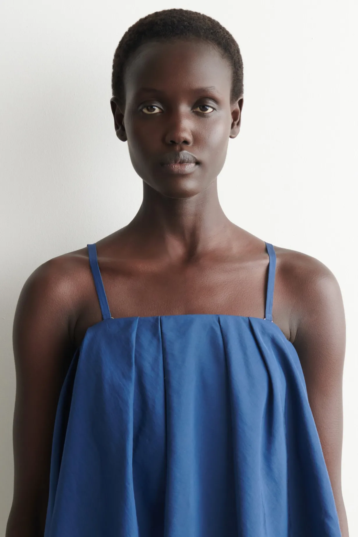LAYERED BANDEAU MIDI DRESS
