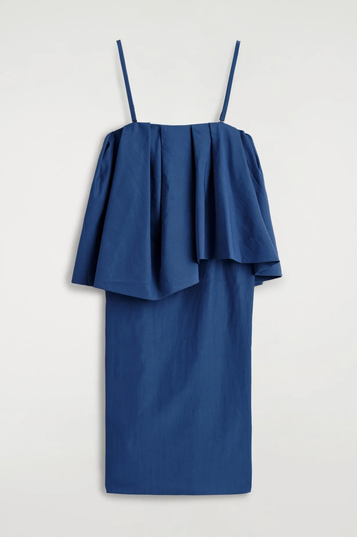 LAYERED BANDEAU MIDI DRESS