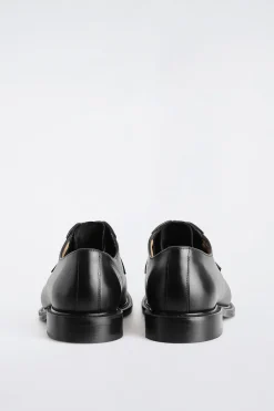 LEATHER DERBY SHOES