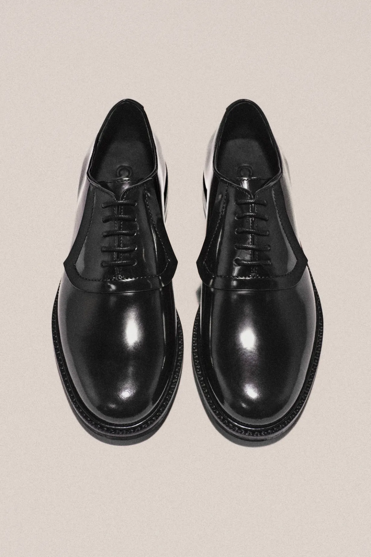LEATHER OXFORD SHOES