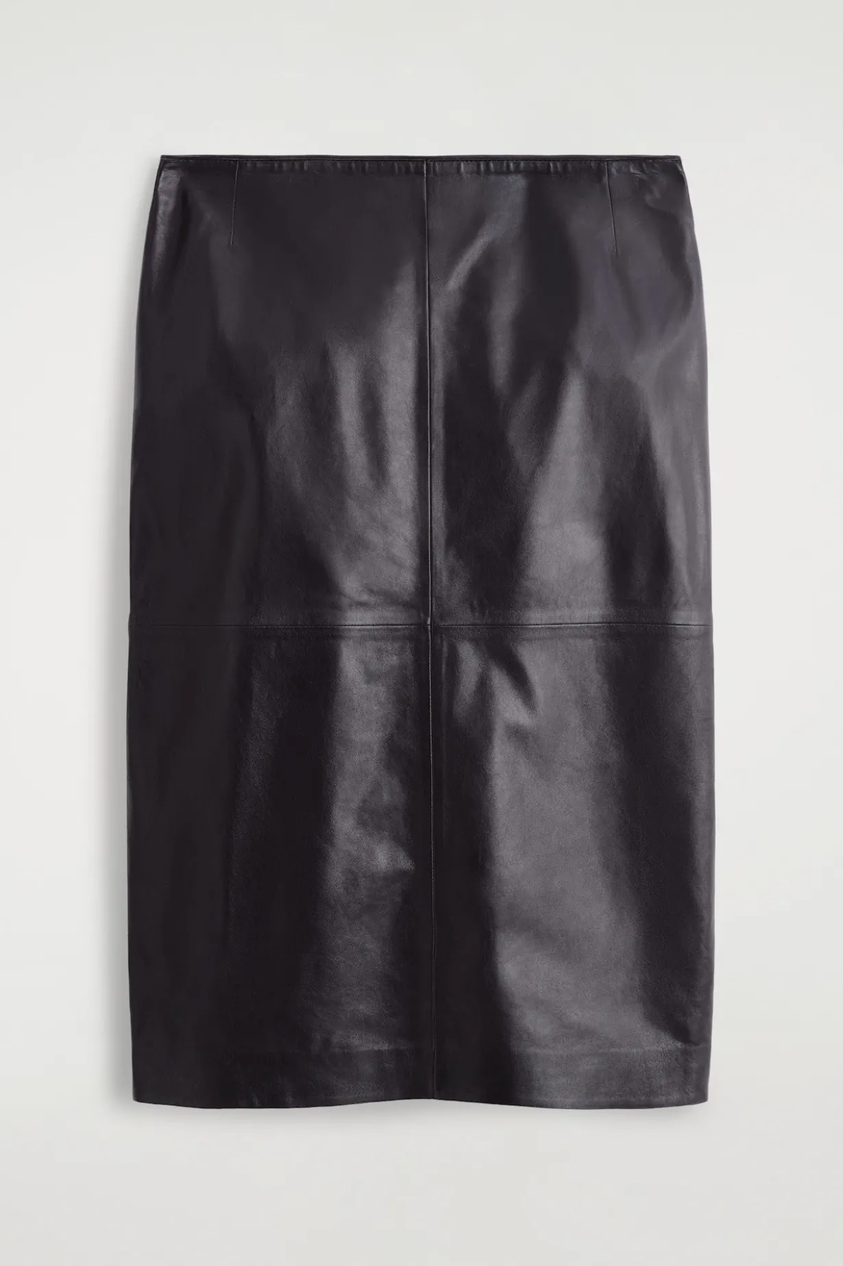 LEATHER PENCIL SKIRT