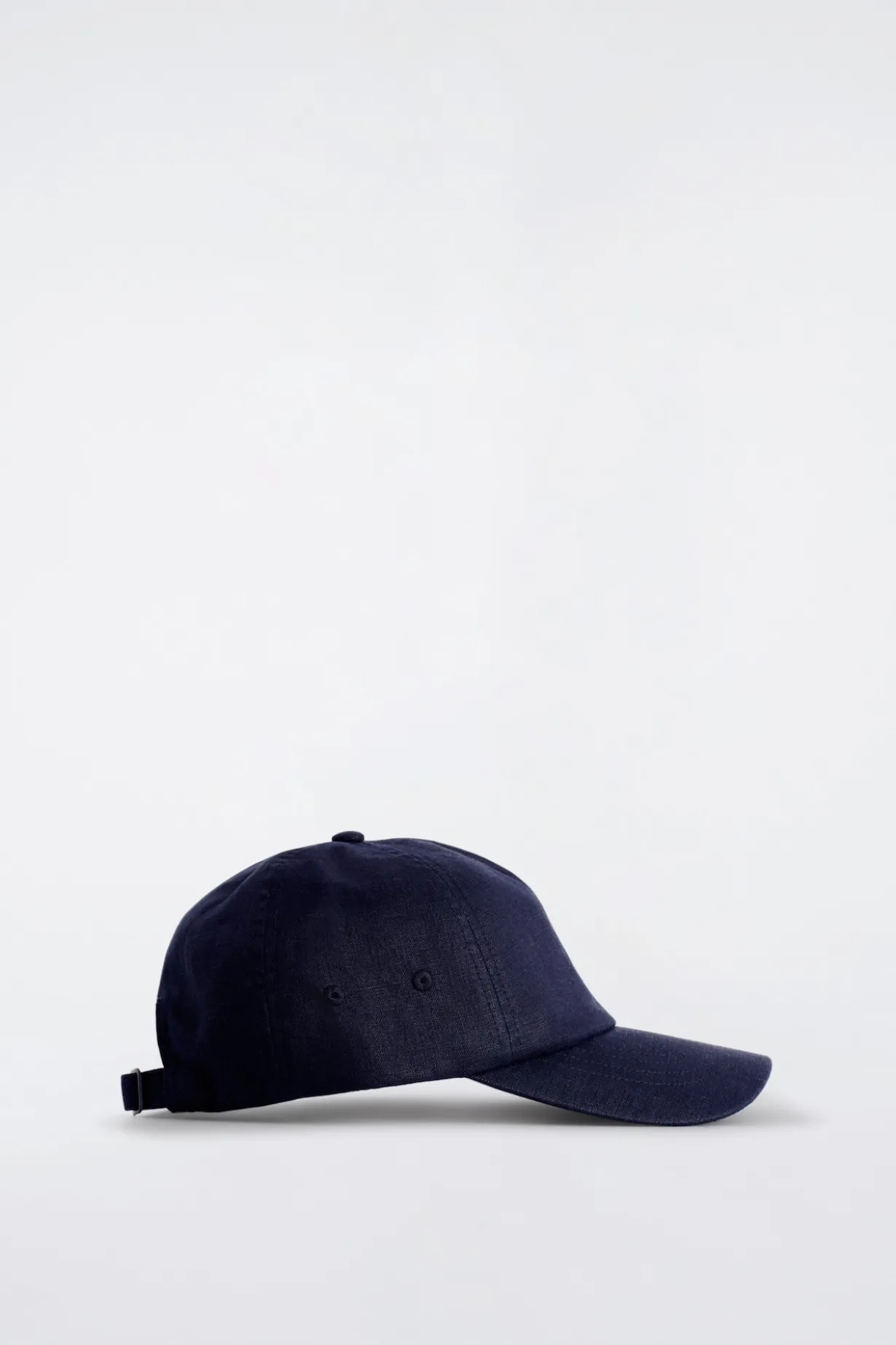 LINEN BASEBALL CAP