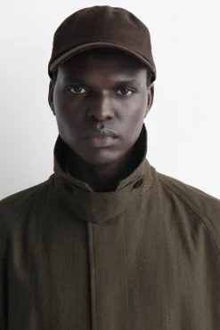 LINEN BASEBALL CAP