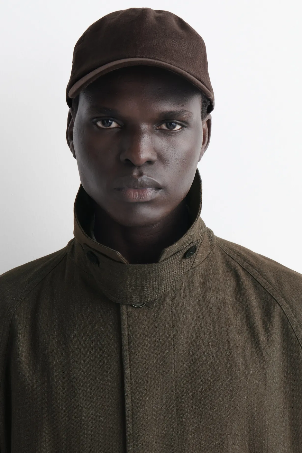 LINEN BASEBALL CAP