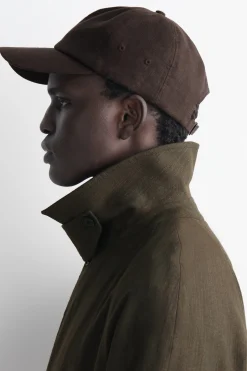 LINEN BASEBALL CAP