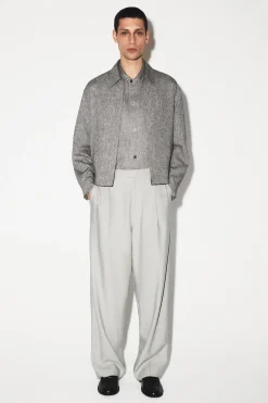 LINEN BLOUSON JACKET