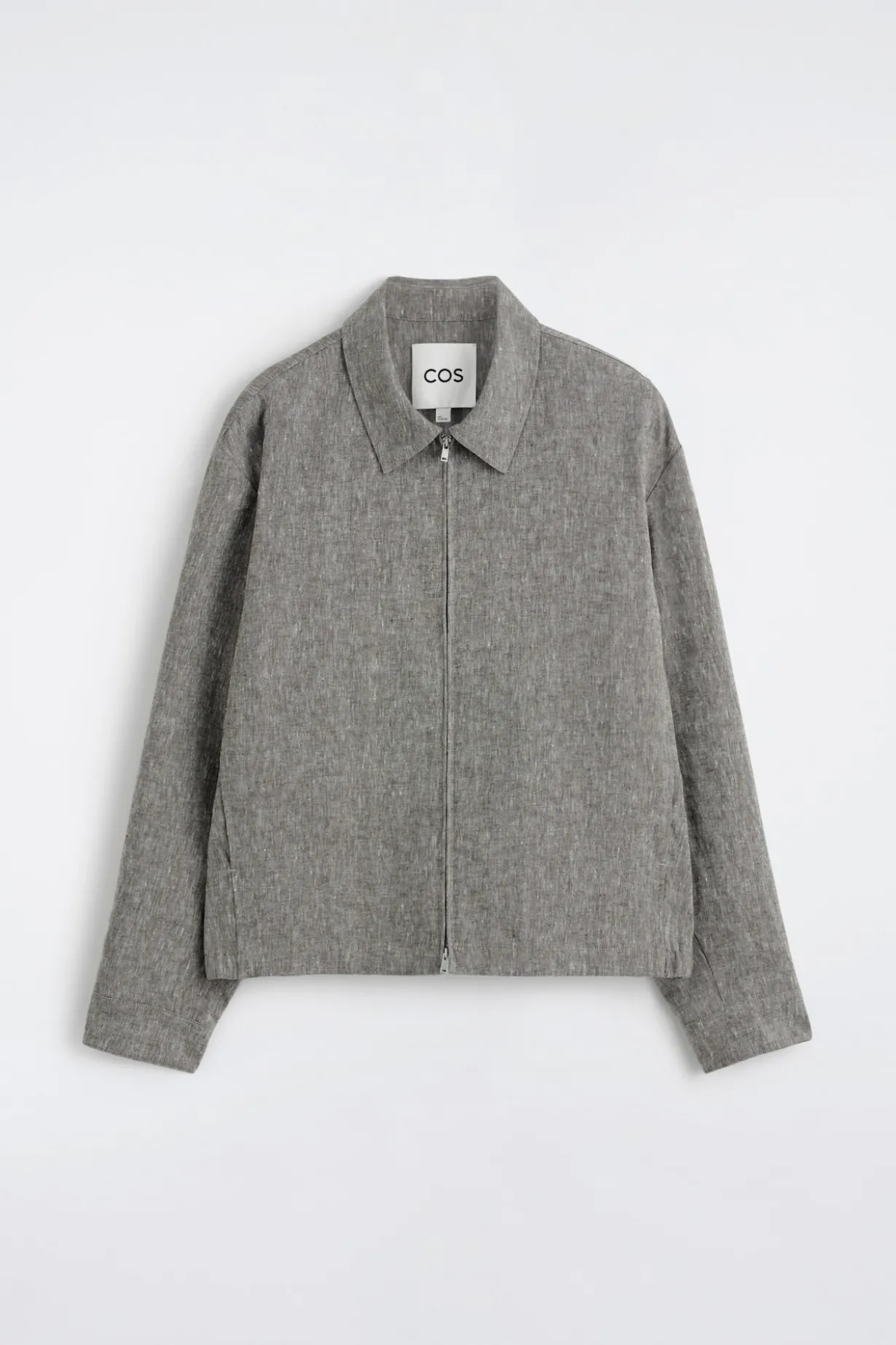 LINEN BLOUSON JACKET