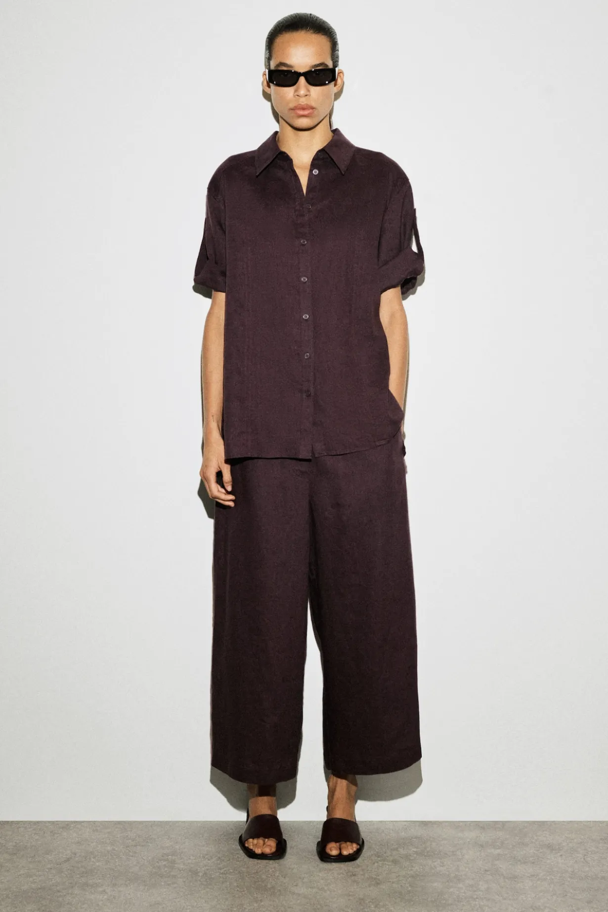 LINEN CULOTTES