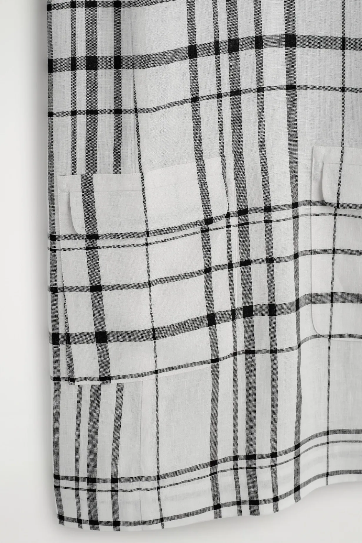 LINEN MINI SHIFT DRESS