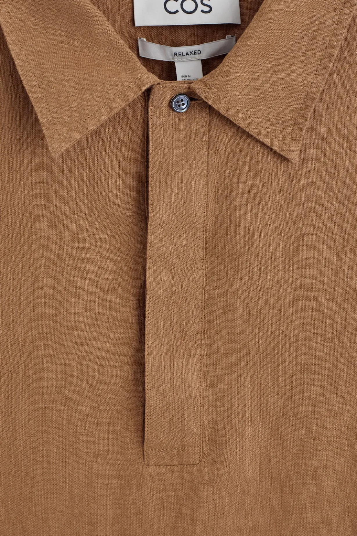 LINEN POPOVER SHIRT