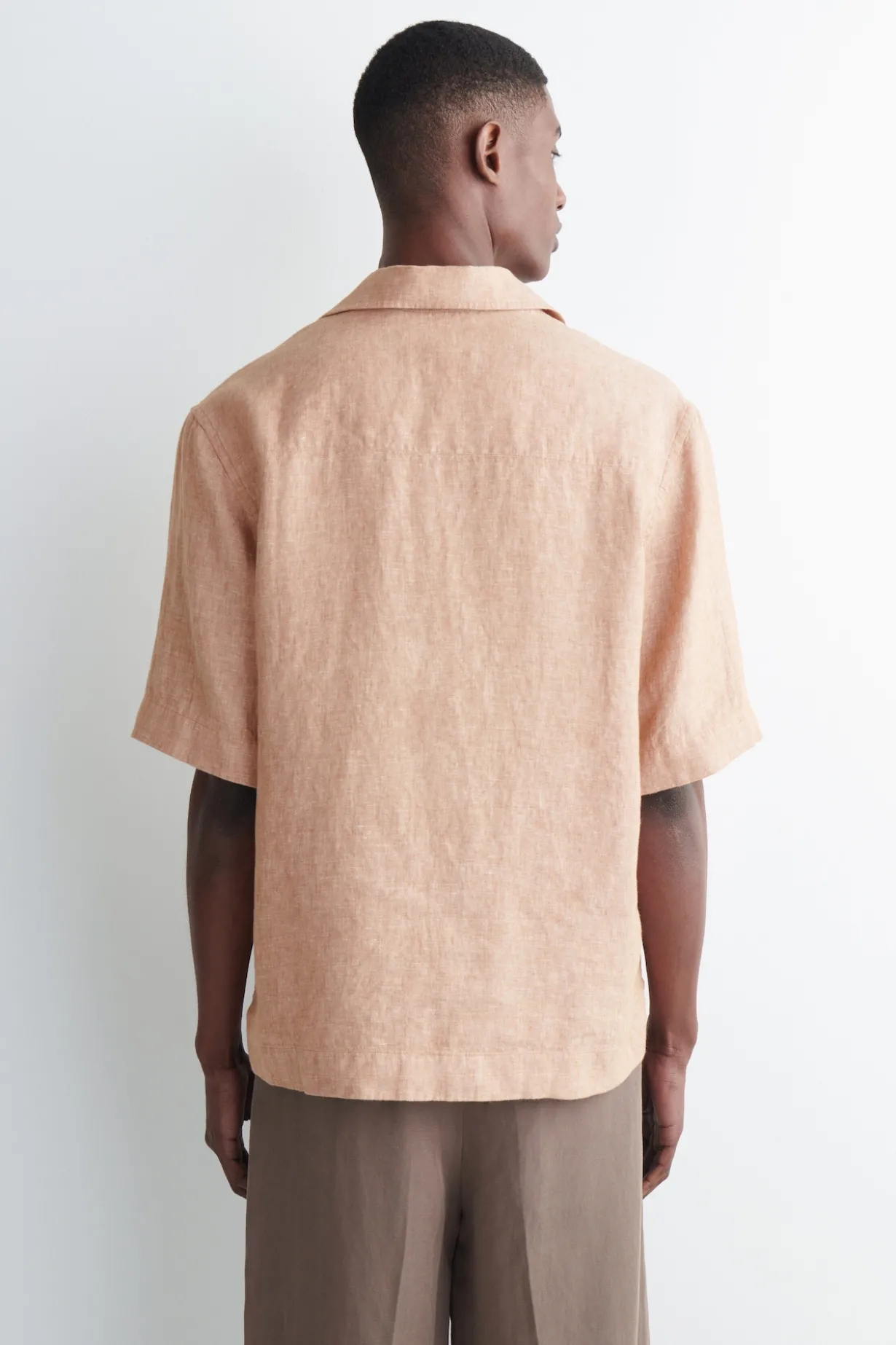 LINEN POPOVER SHIRT
