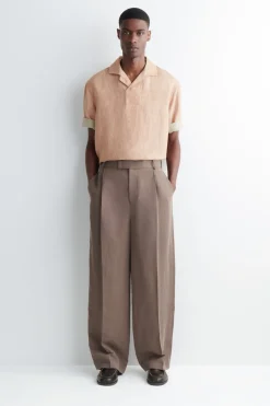 LINEN POPOVER SHIRT