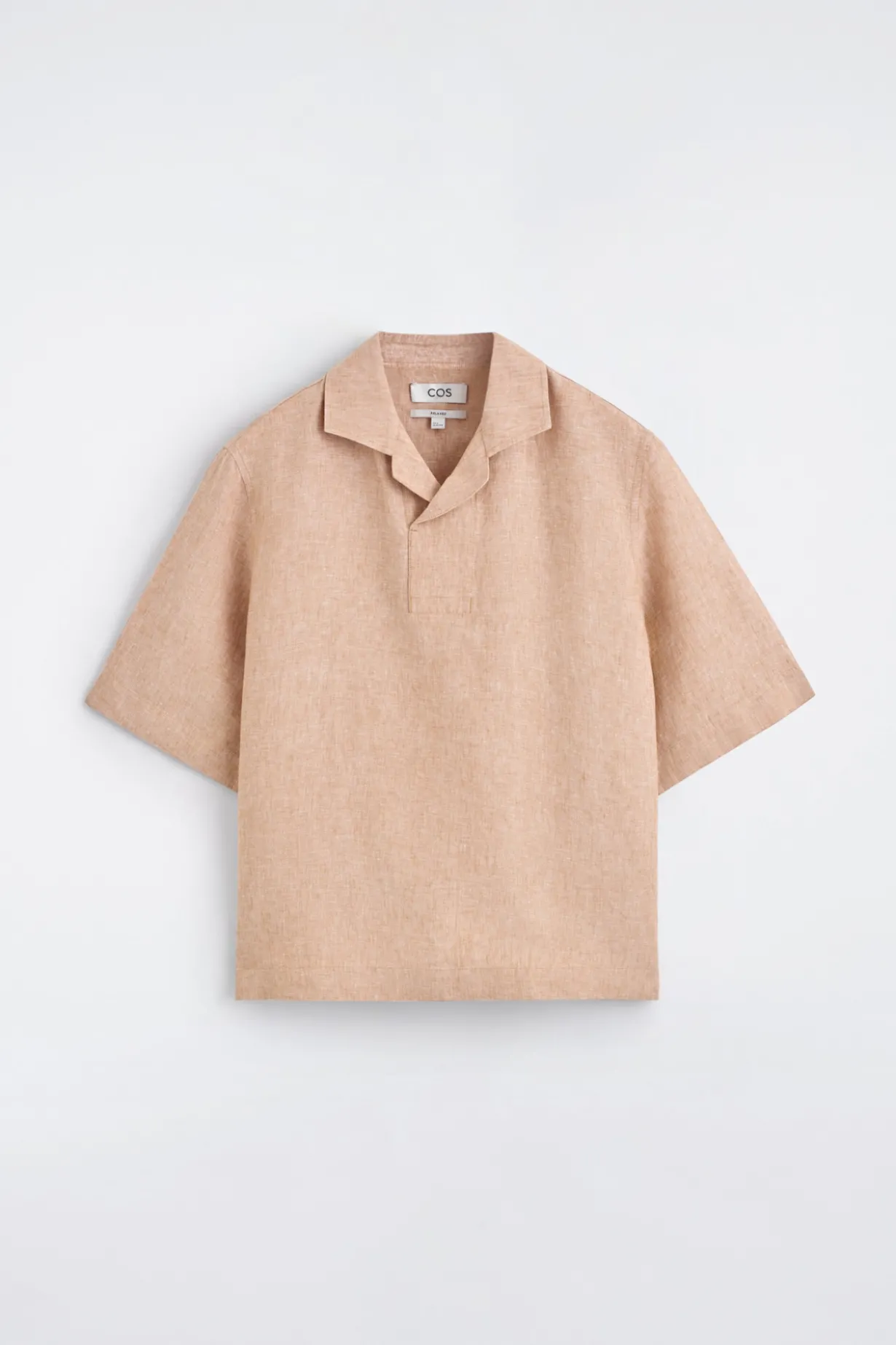LINEN POPOVER SHIRT