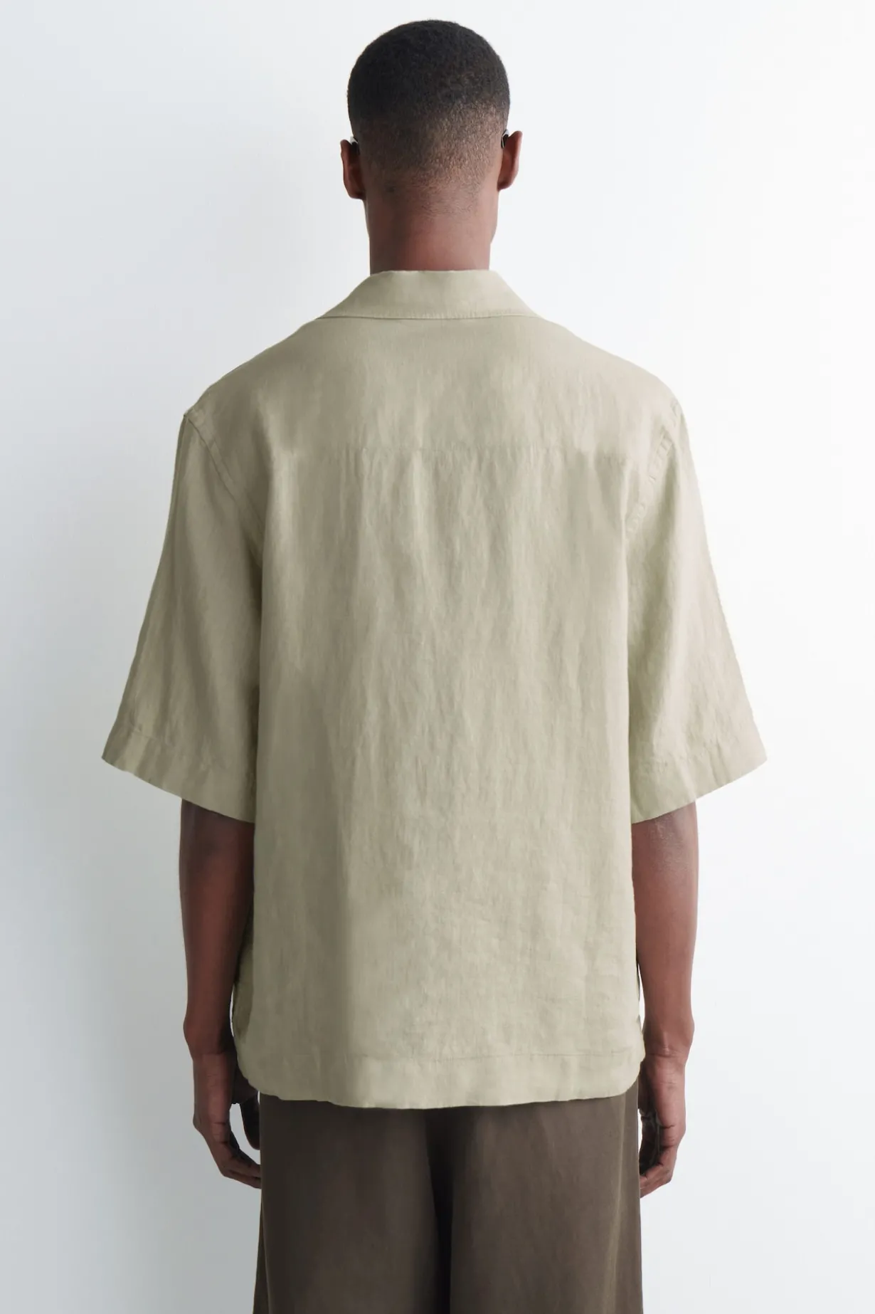LINEN POPOVER SHIRT