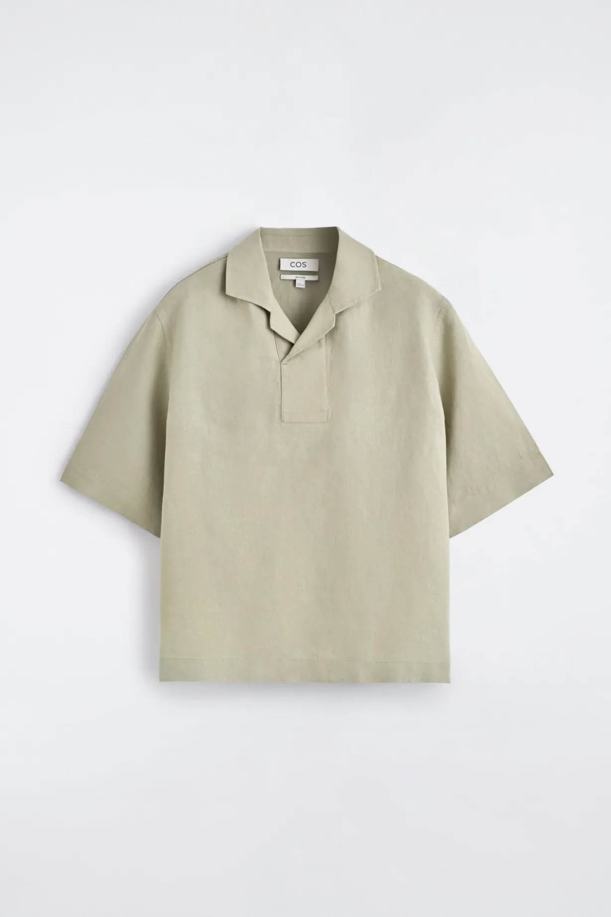 LINEN POPOVER SHIRT