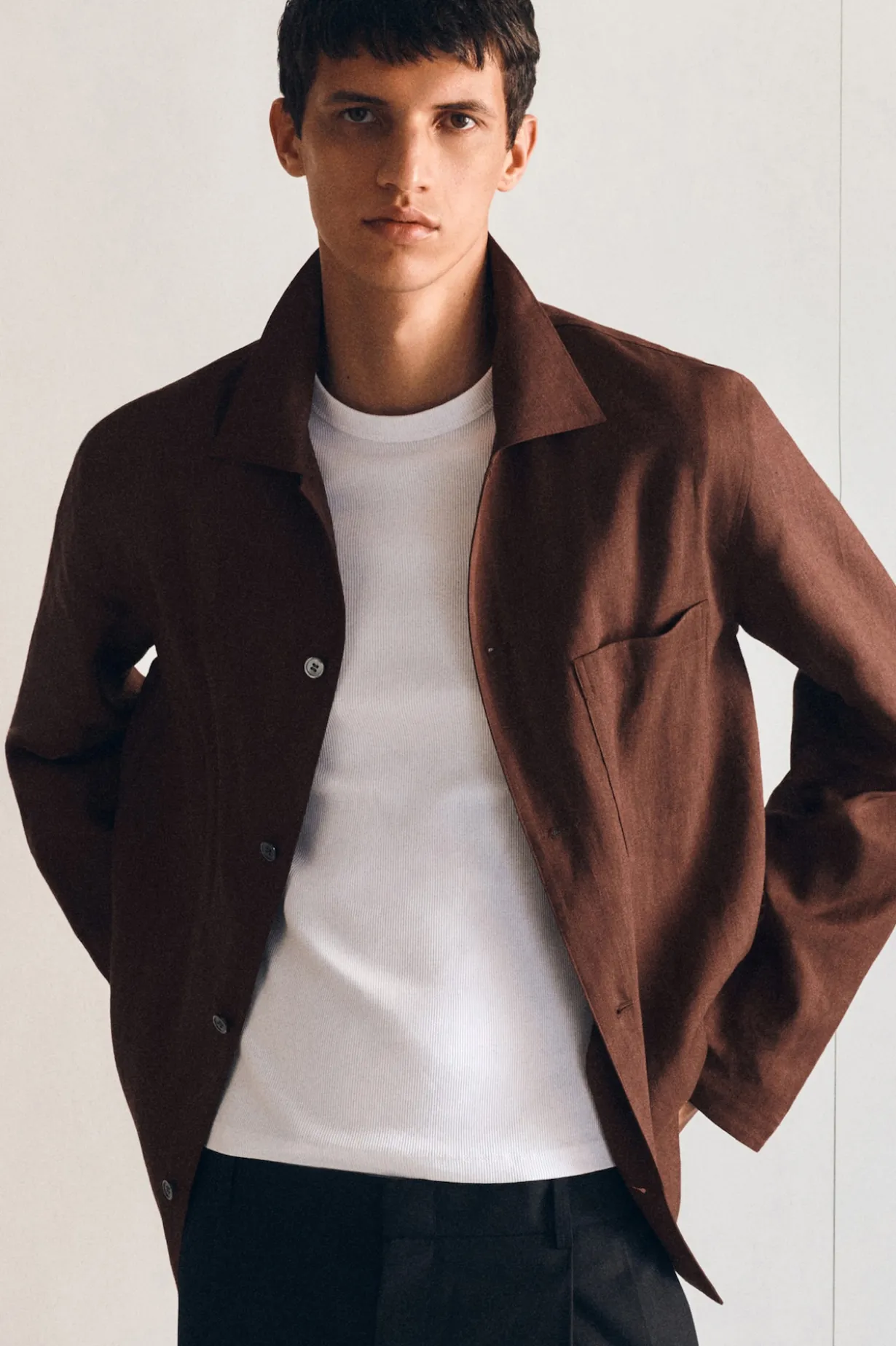 LINEN RELAXED SHIRT