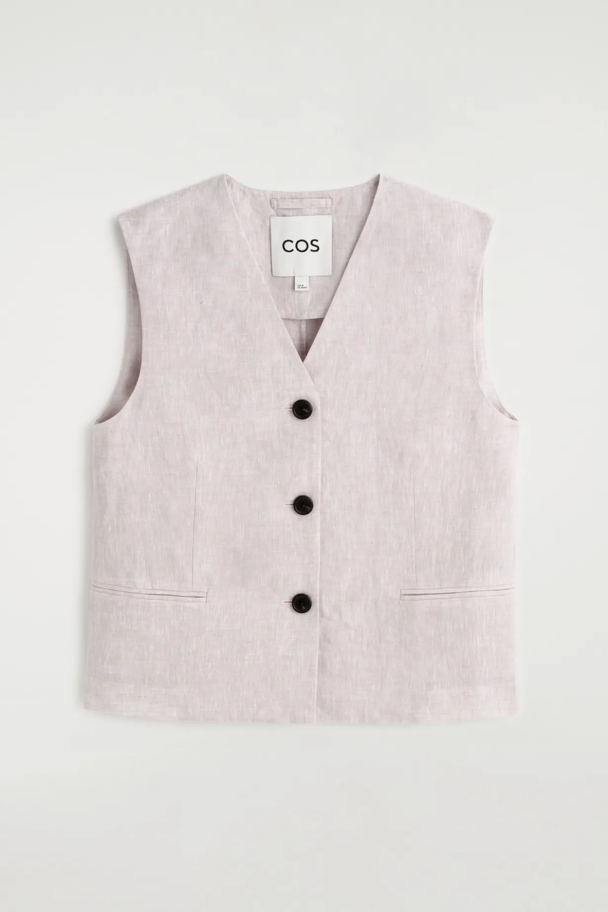 LINEN VEST